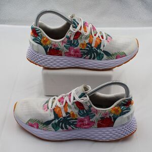 NOBULL Tropical Ripstop Runner Shoes Womens Size 5 Floral Hawaiian Low Top